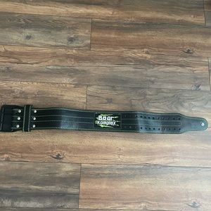 Bear Complex weightlifting belt